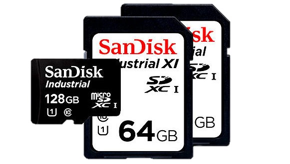 Sandisk industrial sd card for ADAS