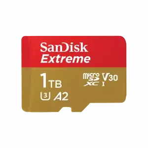 SanDisk Extreme® microSDXC™ UHS-I memory card